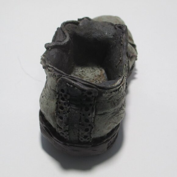 1999 Popular Imports Inc Resin Antique Saddle Shoe Vintage Figurine - Picture 4 of 7